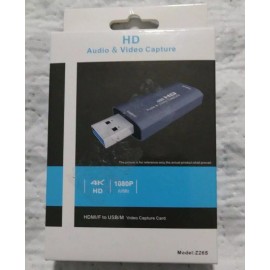 Unbranded 4K HD Audio and Video Capture Card with/Loop HDMI/F to USB/M Model Z26S byOPKALL