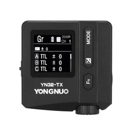 Yongnuo YN32-TX TTL 2.4G Transmisor de flash inalámbrico disparador compatible con cámara Sony, HSS 1/8000s TTL/M/Multi