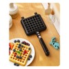 ZDSFSD 1 Piece Waffle Iron Plates Deep Fill Non-Stick Aluminum
