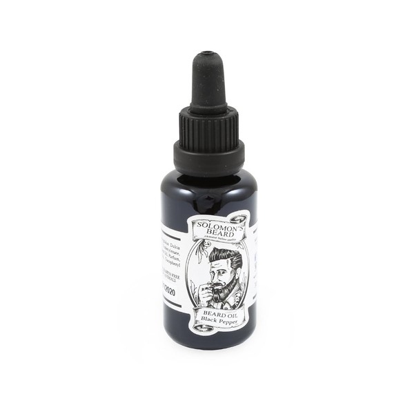 Solomon's Beard Bartöl Black Pepper, 30ml