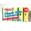 Hand Grip Sponge Scourers pack of 10 1st Class Delivery