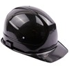 Uvex Superboss Work Helmet with Slots for Hearing Protection (Black)
