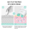 2pc Cuello Reafirmante Antiarrugas Roller Crema Hidratante