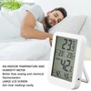 Thermometer Hygrometer Accurate Large LCD Display Temp Humidity Meter for