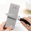 Diamond Sharpening Stone, Honeycomb Surface Plate with Non-slip Base for