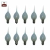 Royal Designs, Inc. Transparent Silicone Dipped Filament LED Bulb, 1-Watt