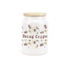 Purely Home Acorns & Oak Leaves Ceramic Decaf Coffee Storage