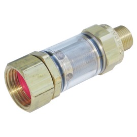 General Pump 100650 DuraView Inlet Filter Integrated Garden Hose Nut, 8.0 GPM, 150 Maximum psi