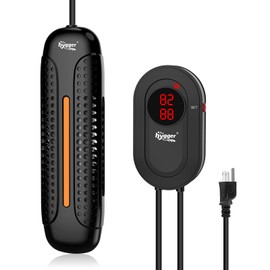 hygger Aquarium Heater 1200W Fish Tank Heater with LED Controller, Multiple Safety Protections, Anti-Cooking Fish Alarm, Auto Stop Heating Protection, for 132-264 Gallon Freshwater Saltwater Tank