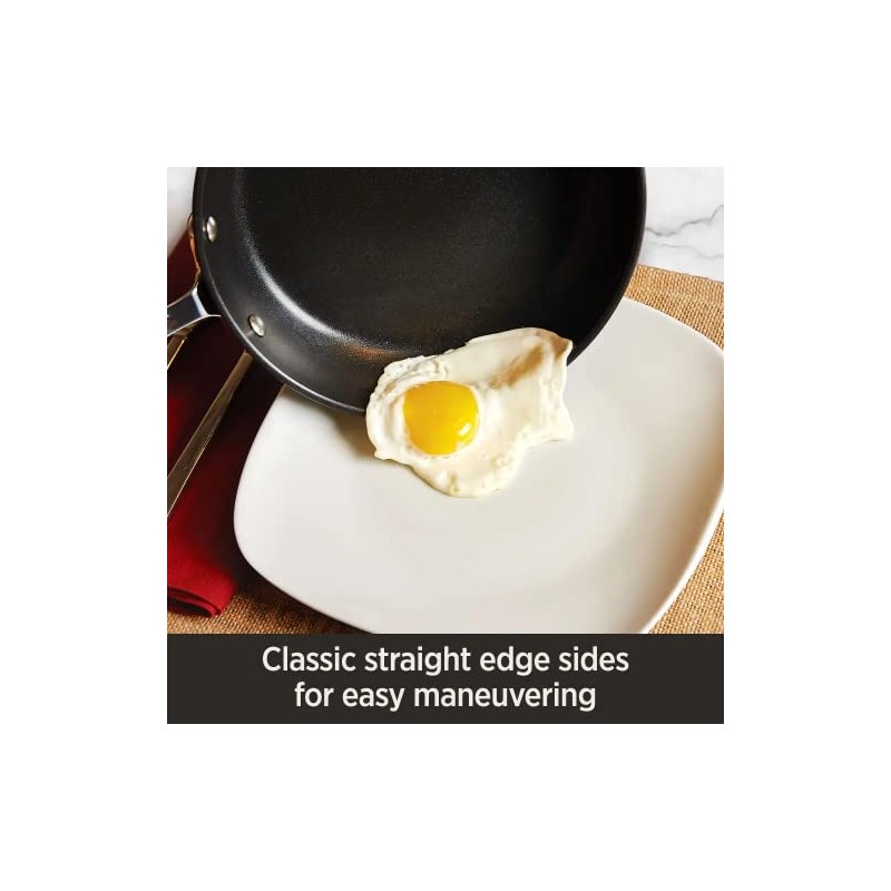 All-Clad HA1 Hard Anodized Nonstick Fry Pan Cookware (8 Inch