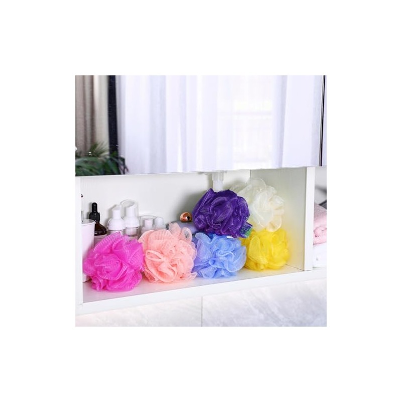 Siifert Piezas Esponja Baño Ducha Loofahs Granel Luffas Exfoliante Cuerpo