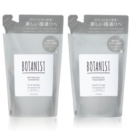 BOTANIST Botanist Shampoo Treatment Set, Refill, Scalp Cleanse, Botanical Hair Care, Conditioner, Men's, Women's