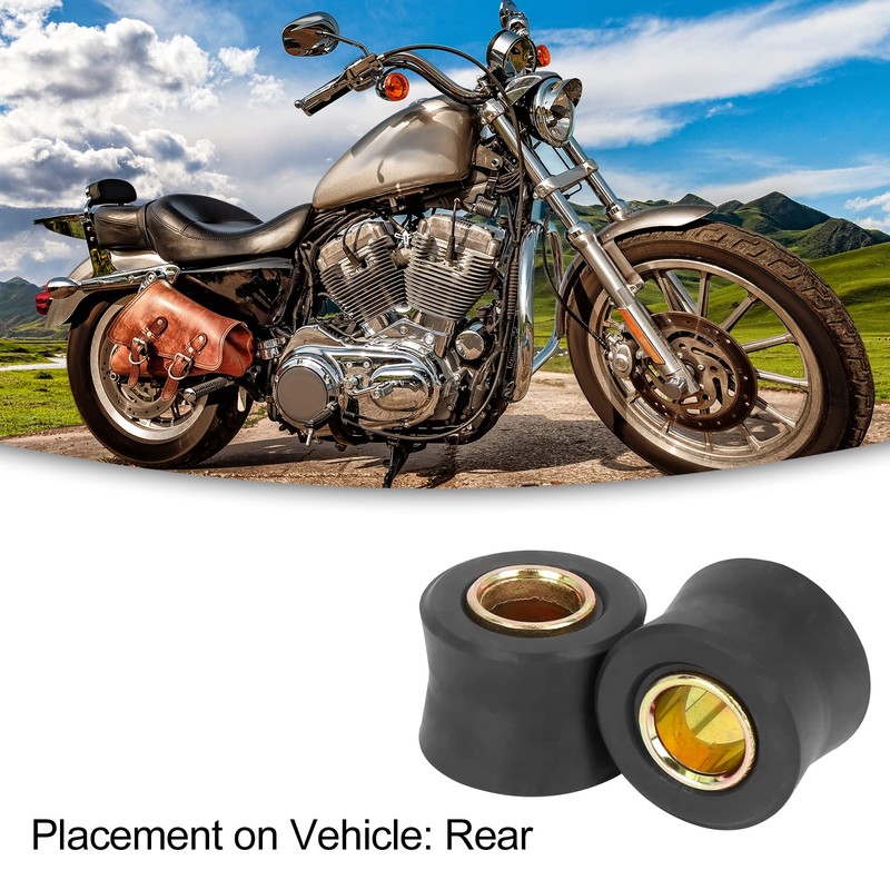 ACROPIX Motorcycle Rear Shock Absorber Bushing Ring Bush 10mm Inner