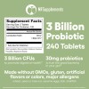 Natural Foundation Supplements Lactobacillus Reuteri Probiotic Supplement 240 Tablets 3