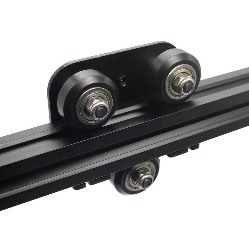 Assembled Big V Slot Gantry Plate, POM Wheels Set with