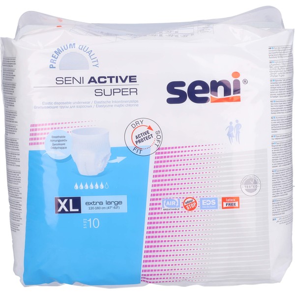 Seni Active Super Gr. XL, 10 St