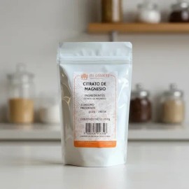 Citrato Magnesio 100 Gramos Granel Sabor