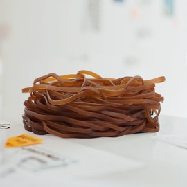 NUTTDOO Large Elastic Rubber Bands,50PCS Heavy Duty Strong Elastic Bands Wide Rubber Band for Office Supply School Home, Securing Trash Can Garbage Cans, File Folders, 20cm/ 7.87inch