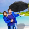 MRTLLOA 40/49/56 Inch Oversize Windproof Inverted Reverse Upside Down Umbrella,