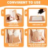 20 Parches De Aceite De Ricino Reutilizables Para Abdomen, Rodillas,