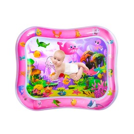 LAOYE XXL Water Mat Baby Water Play Mat BPA Pink