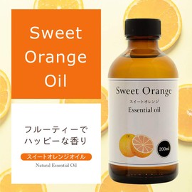Natural 100% Sweet Orange Oil 6.8 fl oz (200 ml) (Orange Sweet) Essential Oil