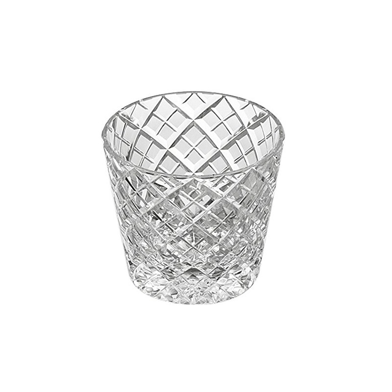 Kagami Crystal T709-1564 Soba Boar Mouth Clear Edo Kiriko Yarai