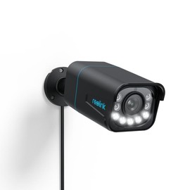 Reolink RLC-811A 4K Smart PoE Security Camera with Spotlight & Color Night Vision, 5X Optical Zoom - Colour: Black