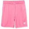 Umbro Boys' Inter Soccer Short, Pink, Medium