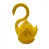 DIY 3D Origami Swan Kit With Plain Design - 500