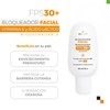 Protector Solar Facial en crema SPF 30+, Biodegradable, con Vitamina