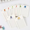OSYLICT 8 Packs to Do List Notepad,2.75 x 3.94 inch
