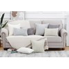 MADIZZ Set of 2 Faux Wool Plush Decorative Throw Pillow