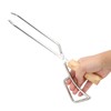 Fire Pit Tongs Heavy Duty Stainless Steel Lengthen Widen Thicken
