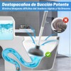 5PCS Cepillo para Baño con Base, Cepillo para Hendiduras y