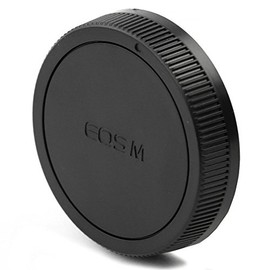 CELLONIC Rear Lens Cap compatible with Canon EF-M 18-55mm 18-150mm, Tamron 18-200mm F3.5-6.3, Walimex Pro 100/2.8 16/2.2 VDSLR 50/1.5 8/2.8, Bayonet Protective Cover Lid EOS EF-M Mount