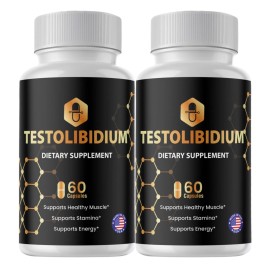 Unbranded (2 Pack) Testolibidium for Men, Advanced Testo Support for Overall Male Health