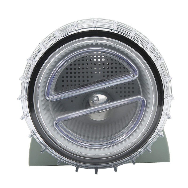 Fockety Seawater Screen Filter, ABS Plastic Transparent Housing Connections in