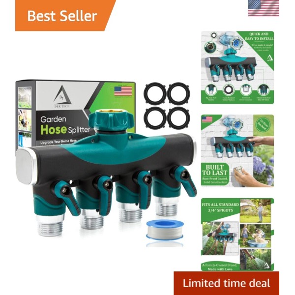 Unbranded Garden Hose Splitter 4 Way - Superior Durability in