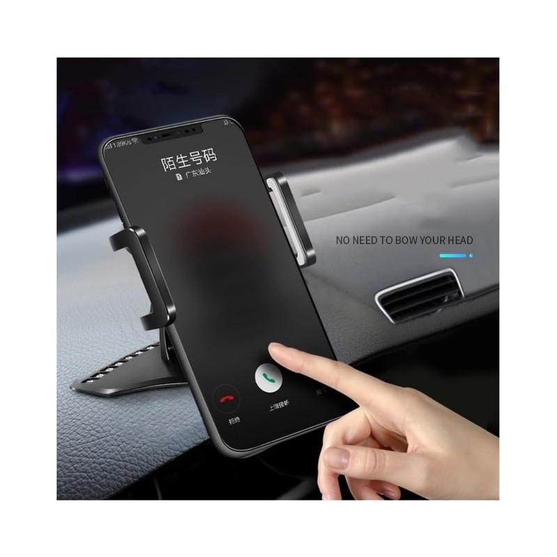 DFV mobile - 3-in-1 Car GPS Smartphone Holder: Dashboard/Visor Clamp