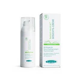 benevi Face Cream 50 ml Rich Care for Sensitive and Irritated Skin - for Care of Dry and Neurodermatitis Prone Skin - Hyaluronic Panthenol Shea Butter pH Neutral
