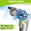 WORKPRO Powerful 3.6V Cordless Electric Screwdriver Set with 240 RPM