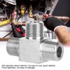 3 Way Pipe Fittings 304 Stainless Steel Male Thread Pipe
