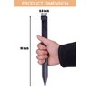 Landscape Edging Spikes, 12 Pcs 10 Inch Garden Stakes Anchoring