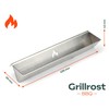 Grillrost.com Das Original Stainless Steel Smoker Rail | Smoker Box
