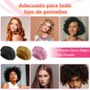 6 Piezas Gorro de Seda para Dormir Ajustable, Capó Gorro