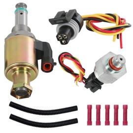 7.3L Fuel Injection Pressure Regulator IPR Valve ICP Control Sensor Compatible with 1995-2003 Ford F250 F350 F450 F550 Super Duty E350 E450 E550 Replaces F81Z9C968AB, F6TZ9F838A