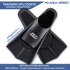 Aqua Speed Short Flippers For Adults And Children, High Tech