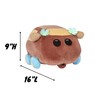 MGA Entertainment Pui Pui Molcar 16-Inch Choco, Ultrasoft Stuffed Animal