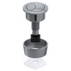 SPARES2GO Universal Toilet Cistern Dual Flush Push Button Kit for